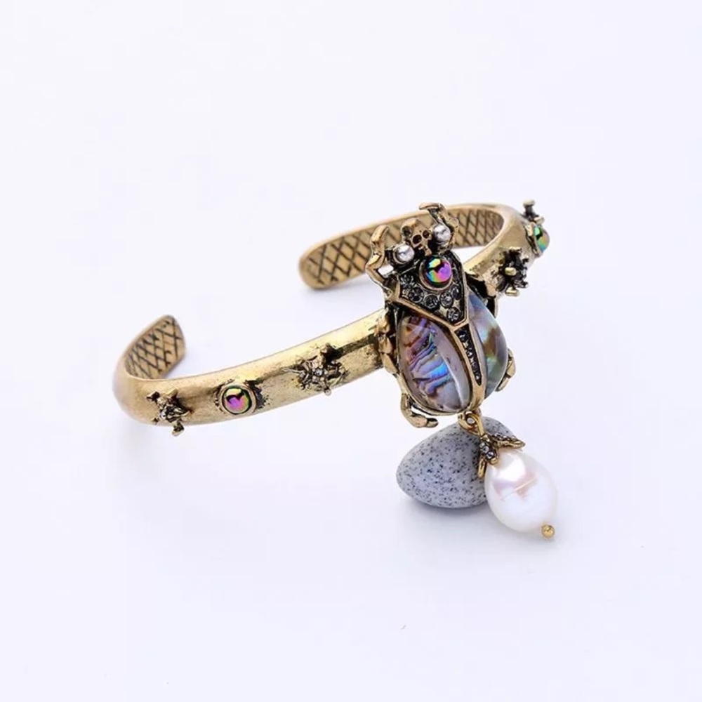 🖤Antique gold insects bracelet - Picture 4 of 5